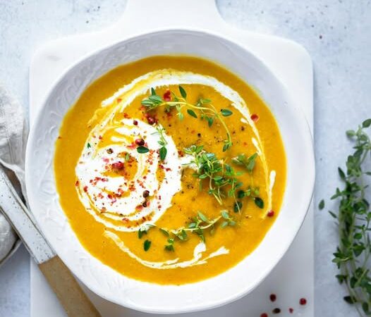 Velvety Roasted Butternut Squash Soup